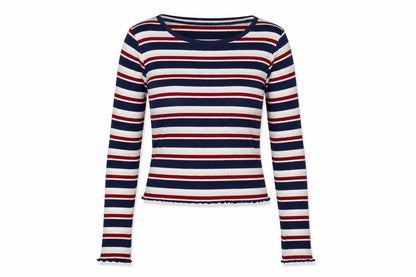 Womens UK Size XS Divided Blue Cropped T-Shirt