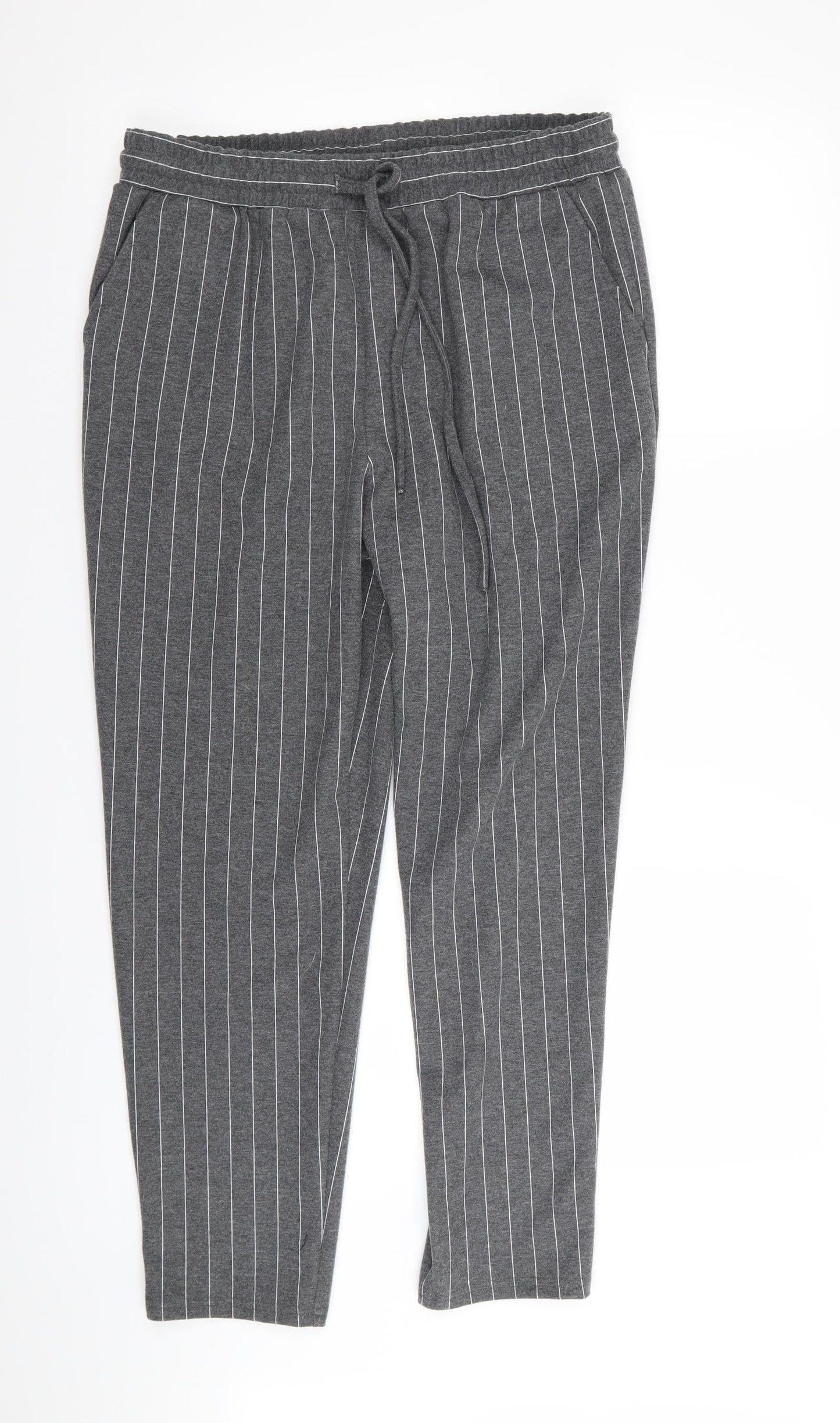 Womens UK Size 12 Papaya Regular Fit  Grey Trousers