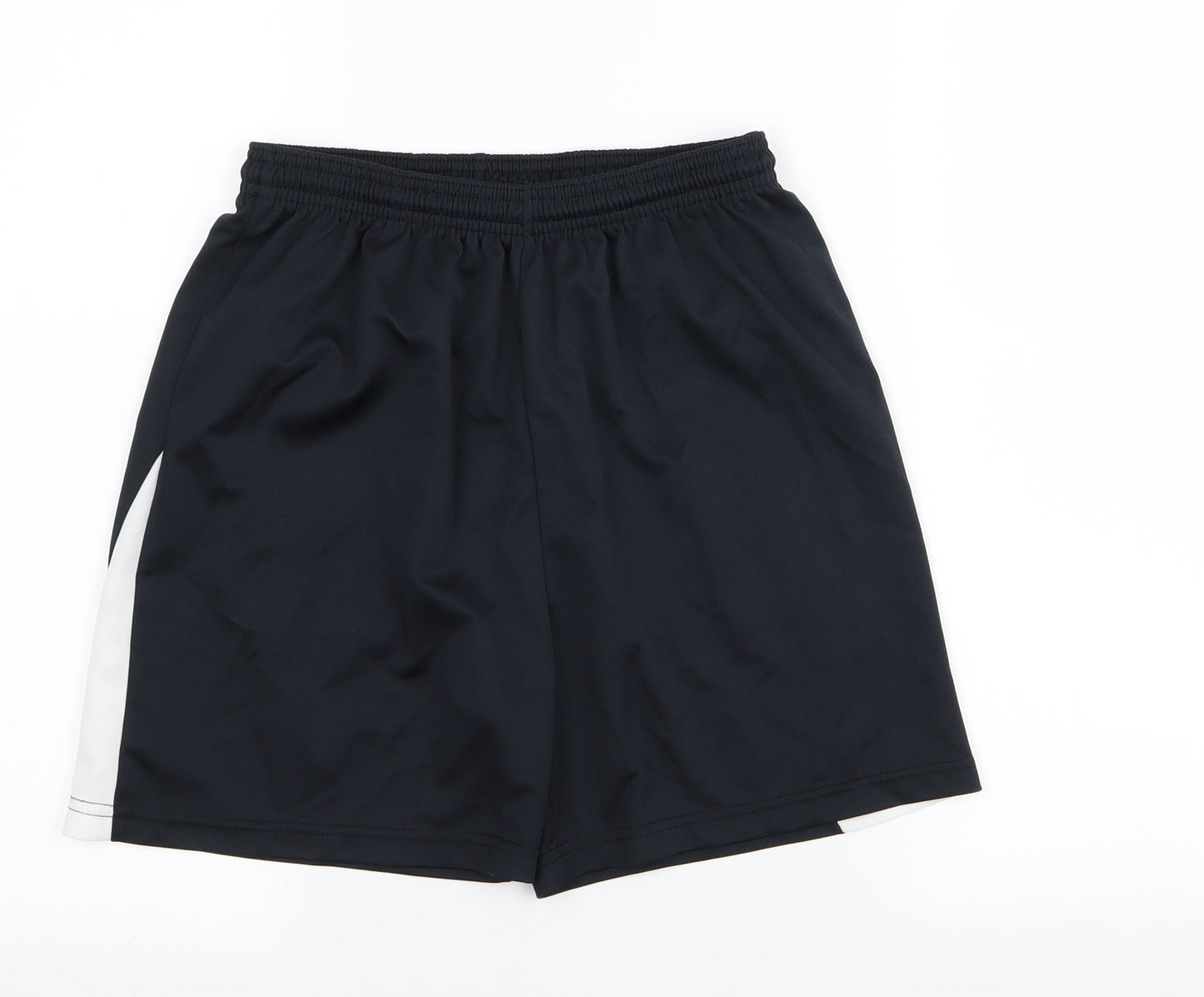 Preworn Boys Black   Sweat Shorts Size XL