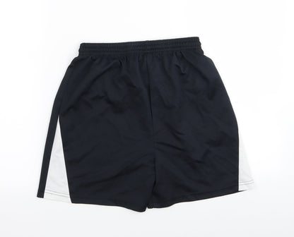 Preworn Boys Black   Sweat Shorts Size XL