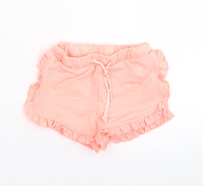 Matalan Girls Pink   Capri Leggings Size 9-12 Months  - shorts
