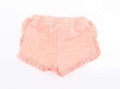 Matalan Girls Pink   Capri Leggings Size 9-12 Months  - shorts