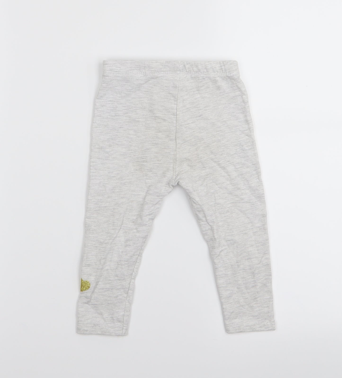 so cute Girls Grey   Jogger Leggings Size 9-12 Months  - LEGGINGS