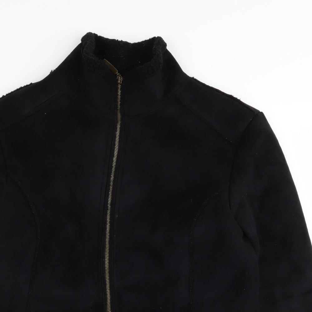 Womens UK Size M Per Una Black Jacket