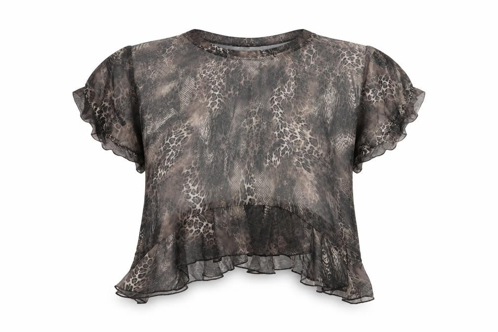 Womens UK Size 8 Miso Multicoloured Basic Blouse