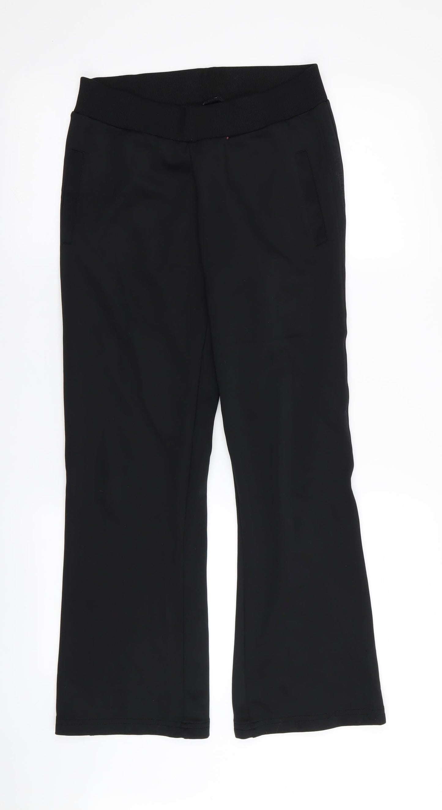 feryy pure Womens Black   Jogger Trousers Size L L28 in