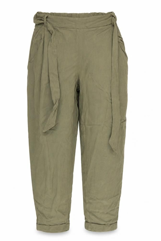 Womens UK Size 10 New Look Regular Fit  Green Trousers