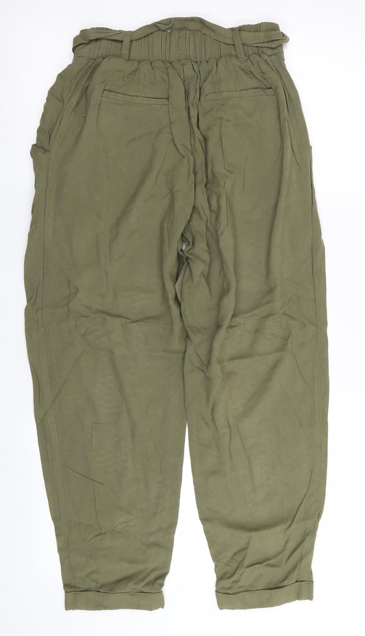 New Look Womens Green   Trousers  Size 10 L25 in