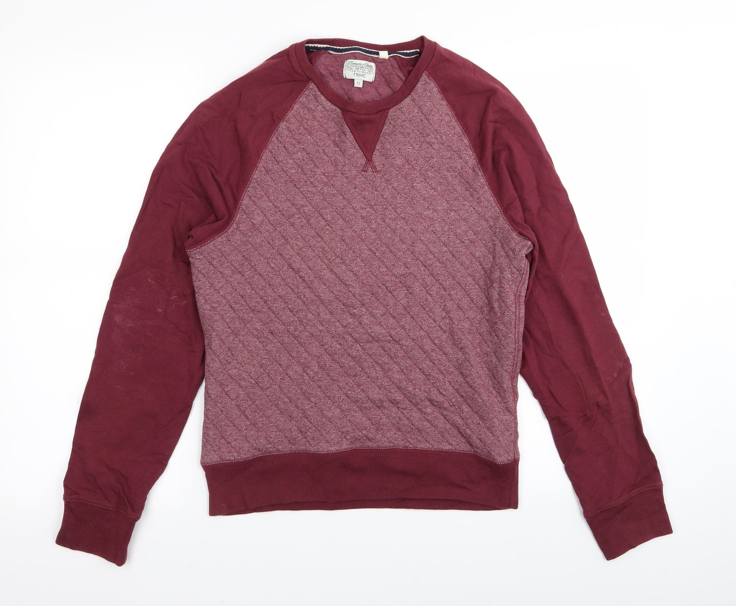 NEXT Mens Red   Pullover Jumper Size XS