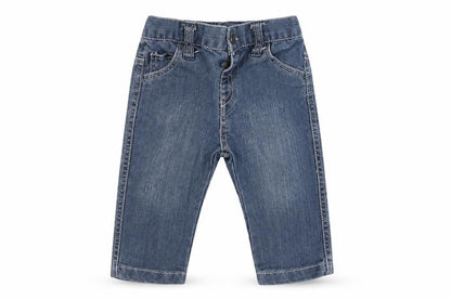 Preworn Boys Blue   Cargo Jeans Size 6-9 Months