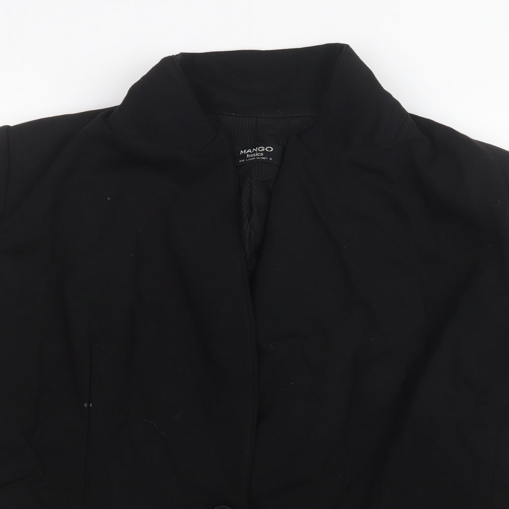 Womens UK Size L Mango Black Jacket