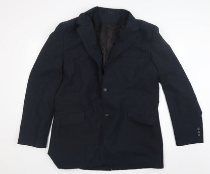 Mens UK Size 44 Lakeland Regular Blue Suit Jacket