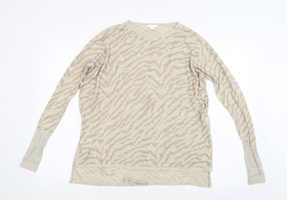H&M Womens Beige   Basic T-Shirt Size XS