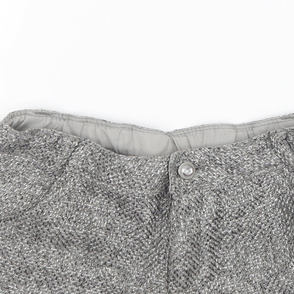 Matalan Girls Grey   Boyfriend Shorts Size 10 Years