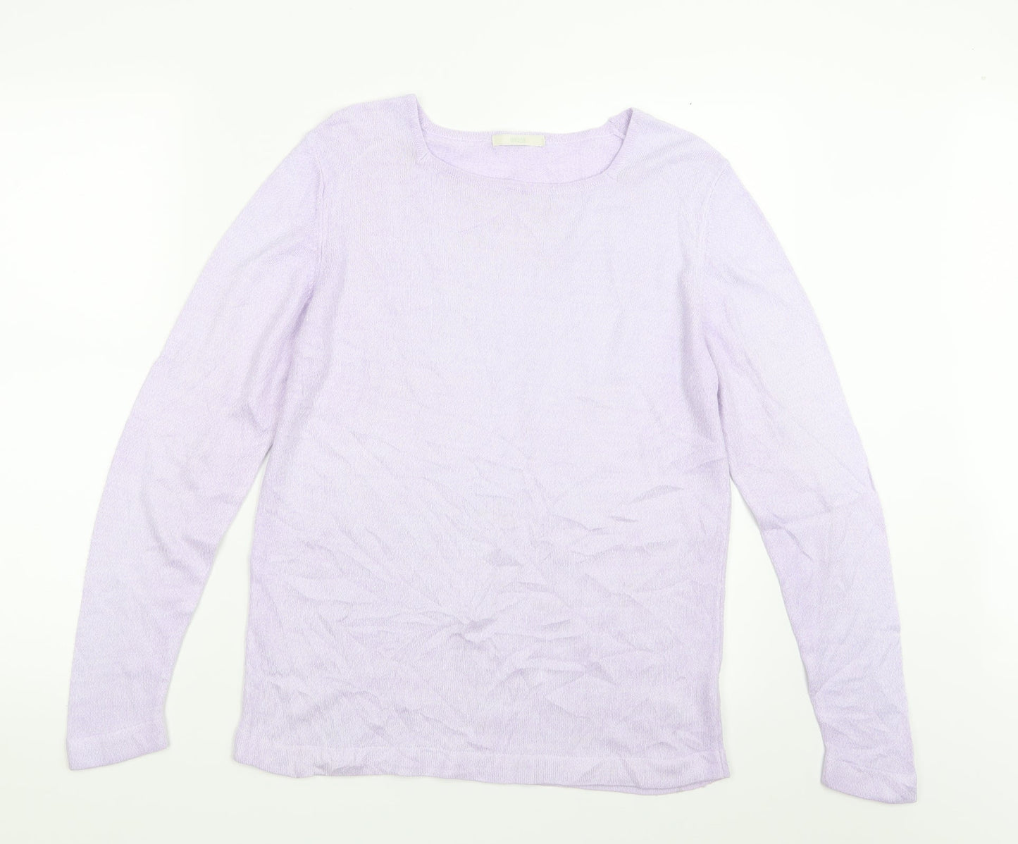Marks and Spencer Womens Purple  Knit Pullover Jumper Size 10