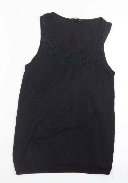 Dorothy Perkins Womens Black   Basic Tank Size 8