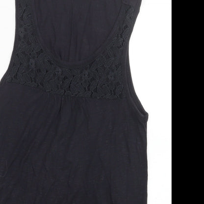 Dorothy Perkins Womens Black   Basic Tank Size 8