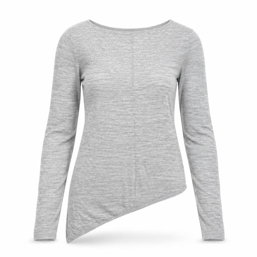 Womens UK Size 8 George Grey Basic T-Shirt