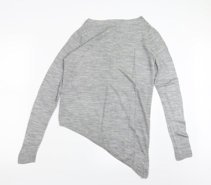 George Womens Grey   Basic T-Shirt Size 8