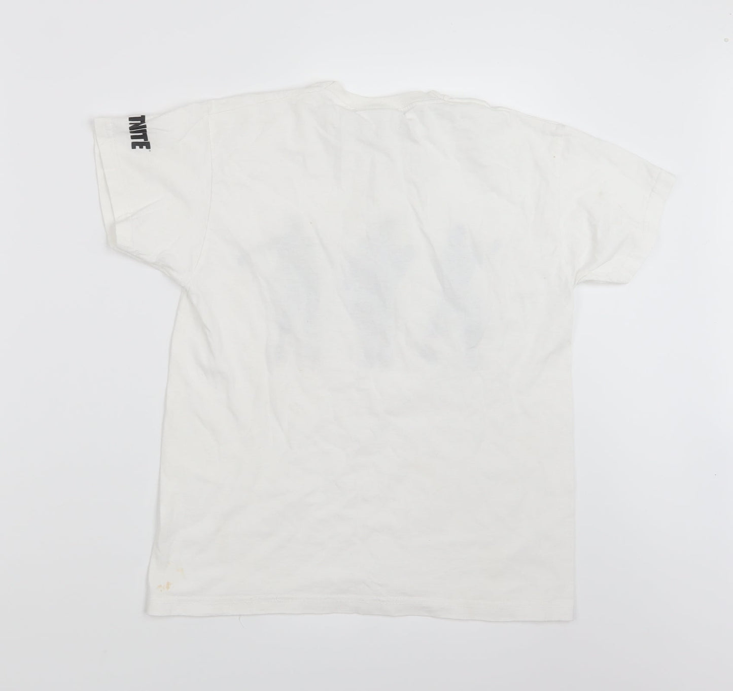 Womens UK Size M Matalan White Basic T-Shirt