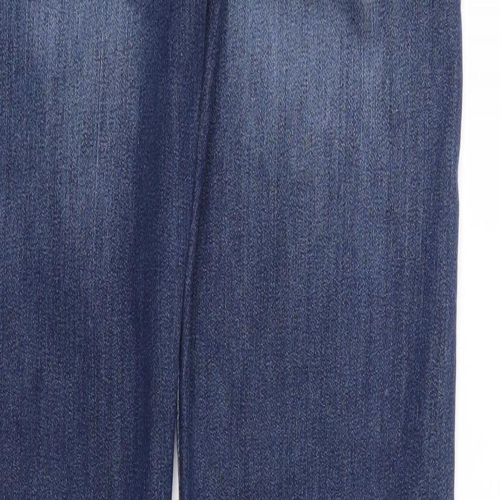 Womens UK Size 32 in Preworn Regular Fit Skinny Blue Jeans