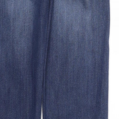 Womens UK Size 32 in Preworn Regular Fit Skinny Blue Jeans
