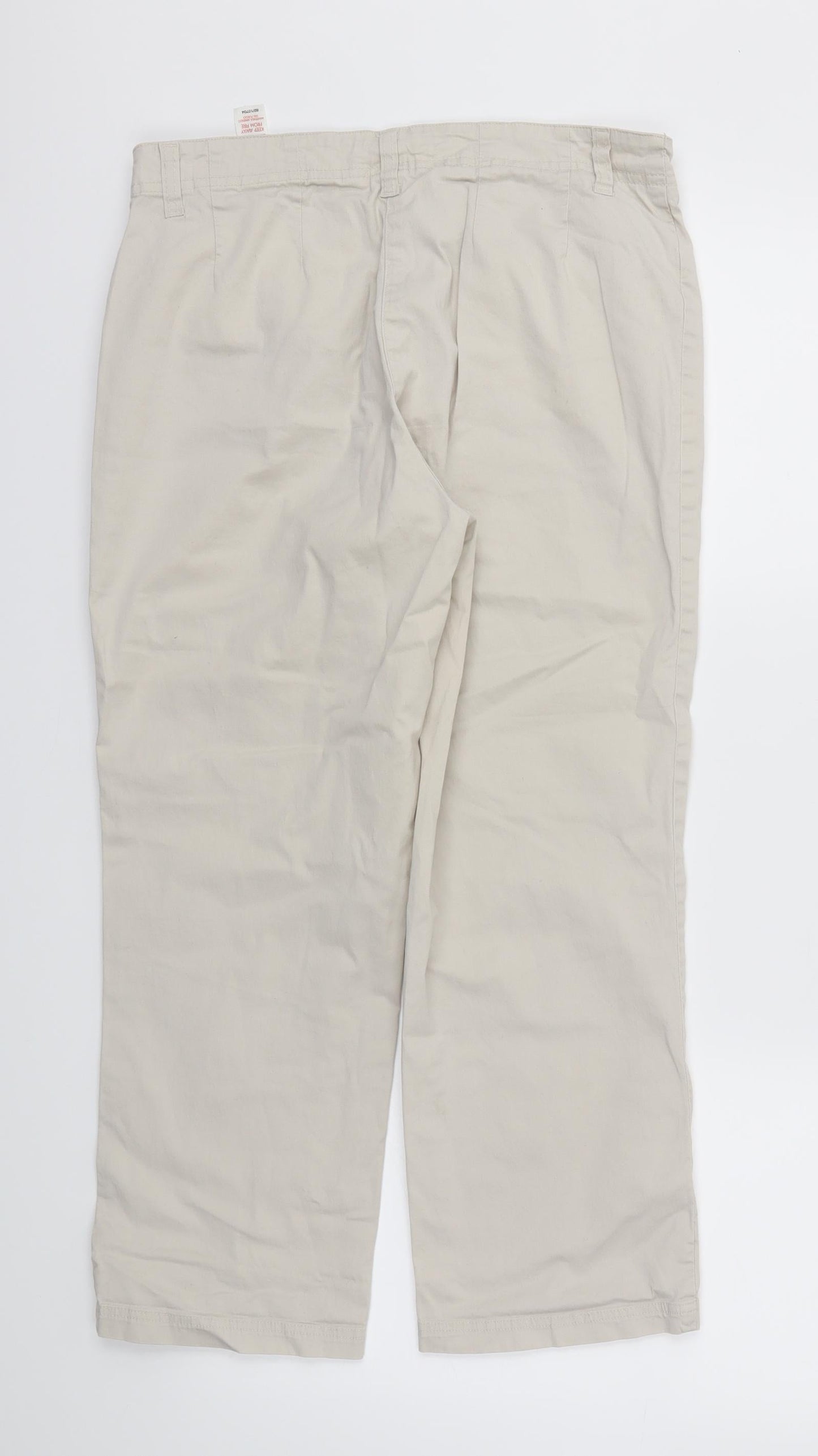 Womens UK Size 12 St Bernard Regular Fit  Beige Trousers