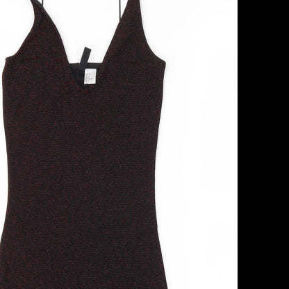H&M Womens Red   A-Line  Size 6