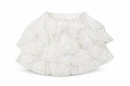Next  Girls White   Flare Skirt Size 2-3 Years