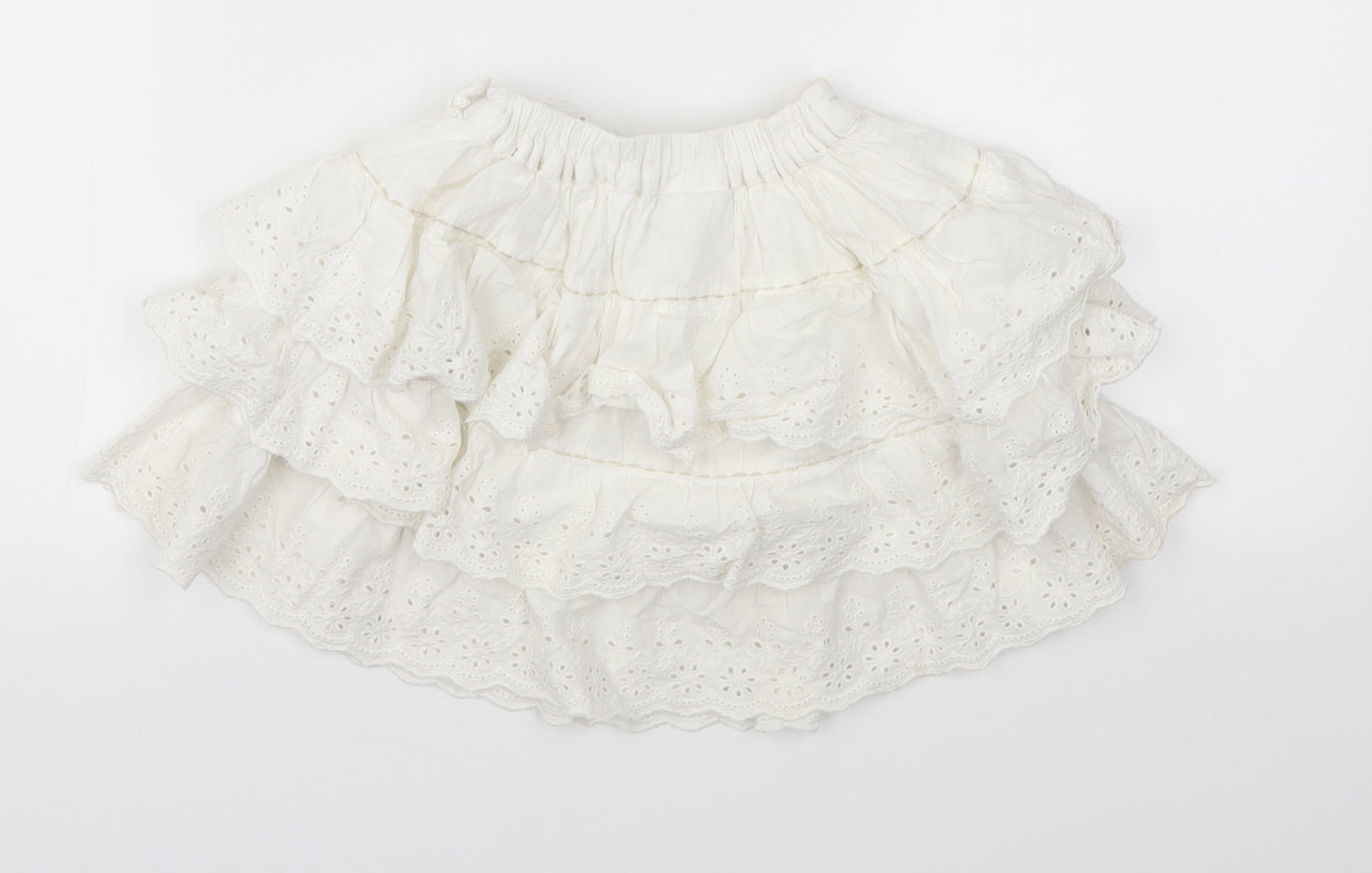 NEXT  Girls White   Flare Skirt Size 2-3 Years