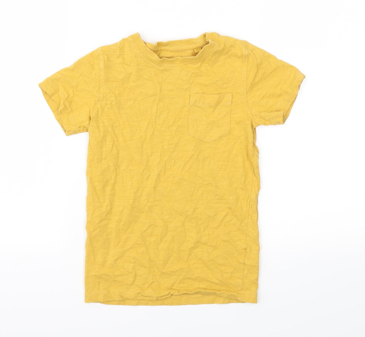 Next  Boys Orange   Basic T-Shirt Size 6 Years