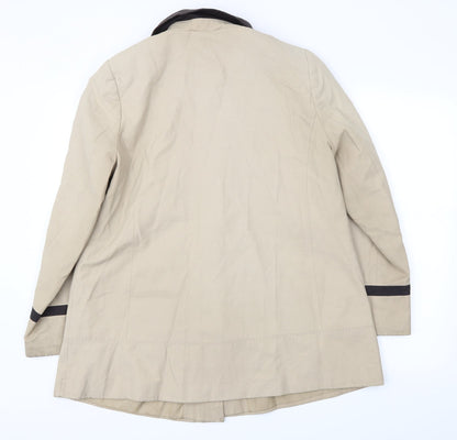 George Womens Beige   Jacket Coat Size 14