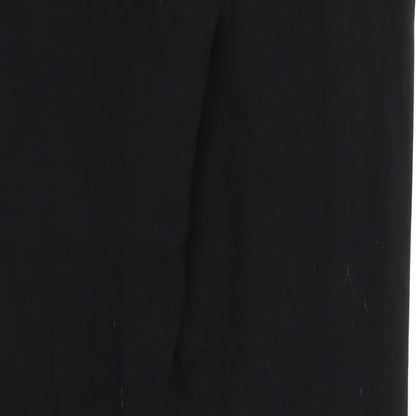 M&S Womens Black   Trousers  Size 10 L28 in