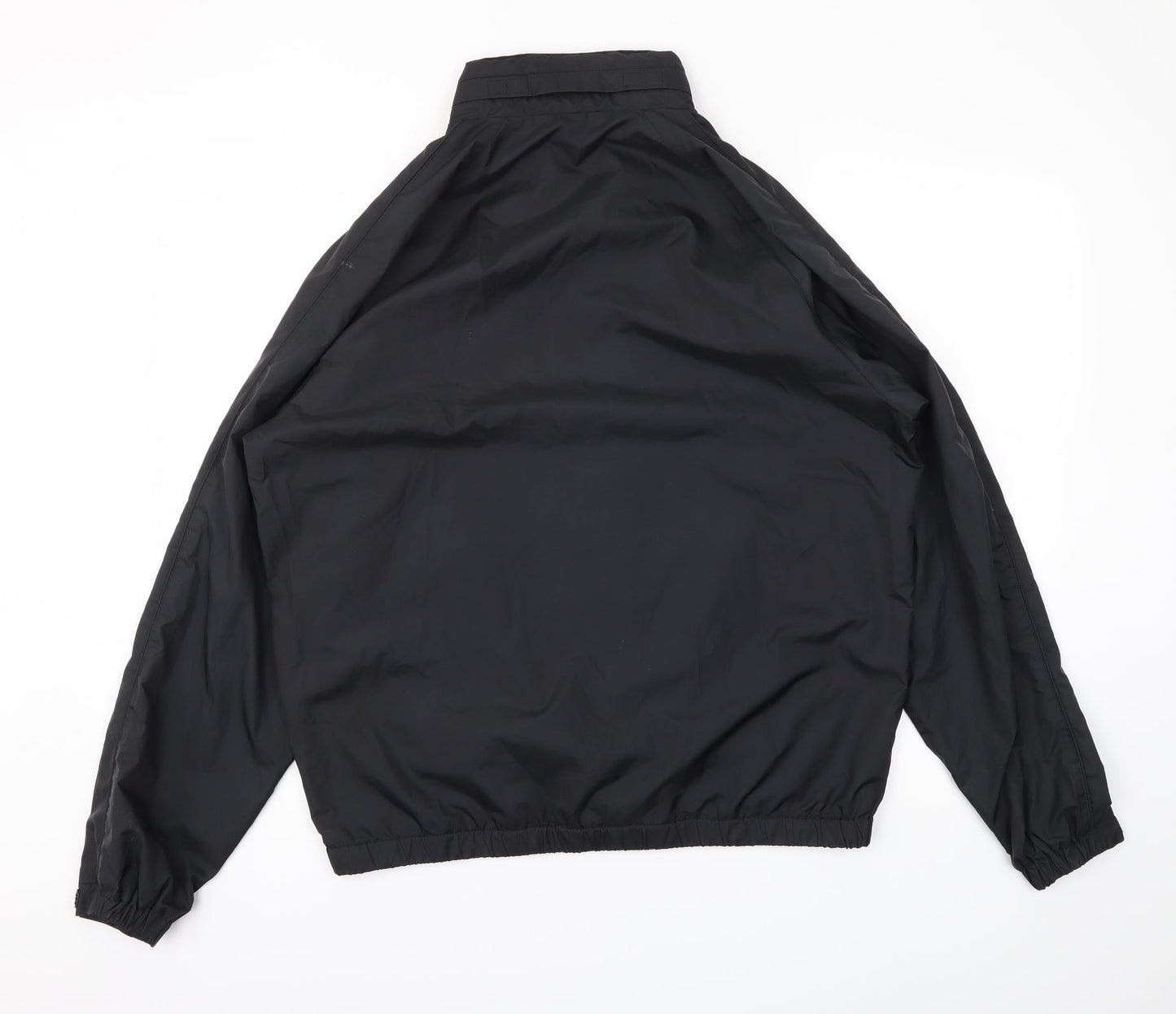 Mens UK Size M Preworn Black Rain Coat