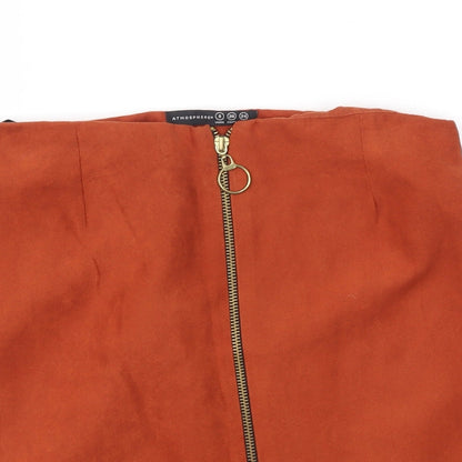 Primark Womens Brown   A-Line Skirt Size 8
