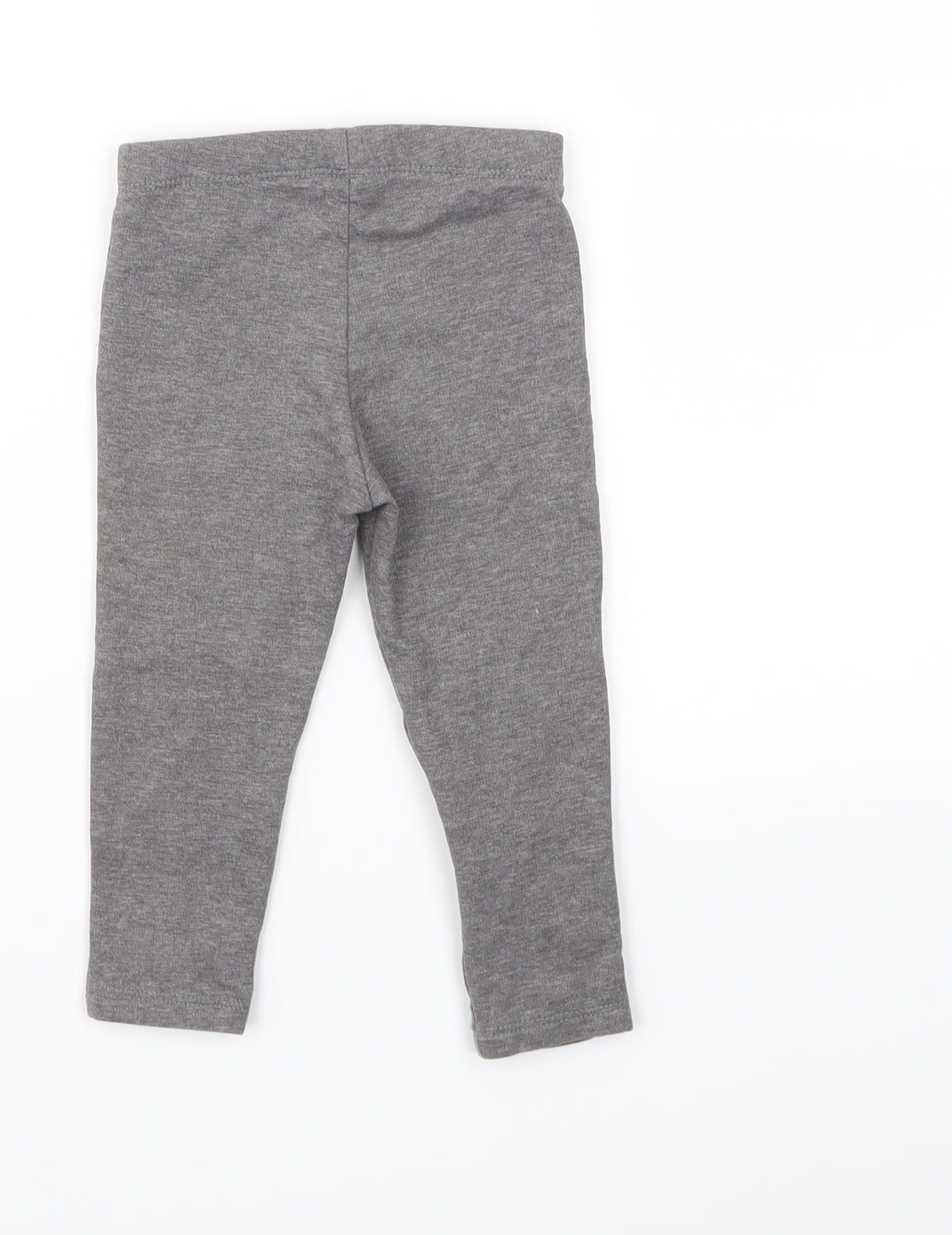 H&M Girls Grey Animal Print  Capri Leggings Size 12 Months