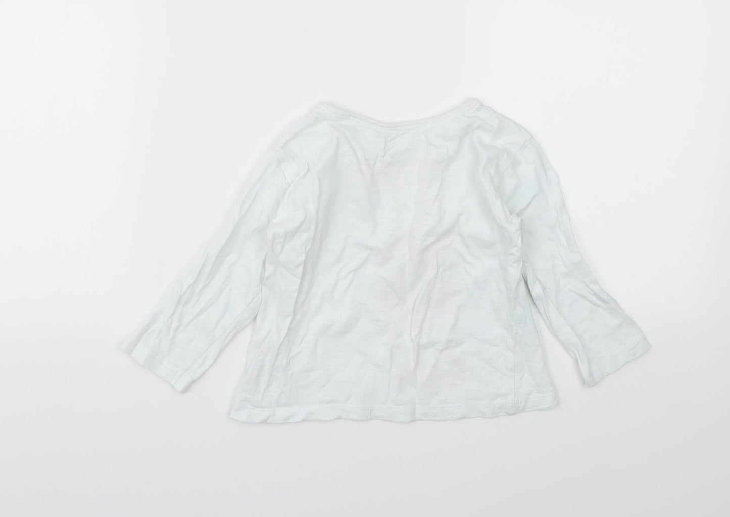 FAVOURITE TIE  Girls White   Basic T-Shirt Size 12 Months