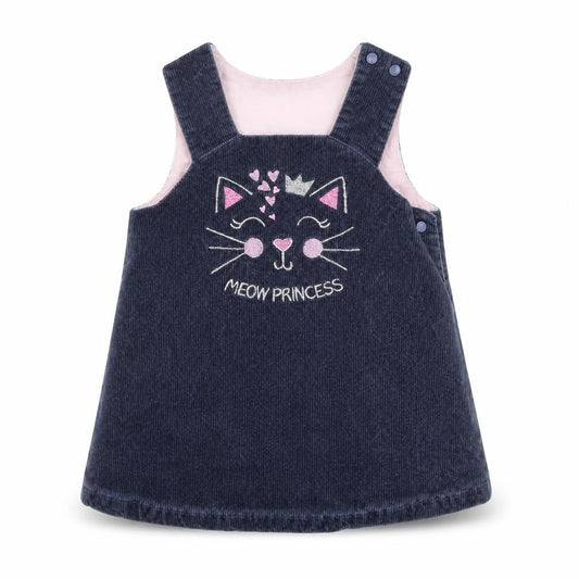 BEL BIMBO Girls Blue Animal Print  A-Line  Size 12-18 Months
