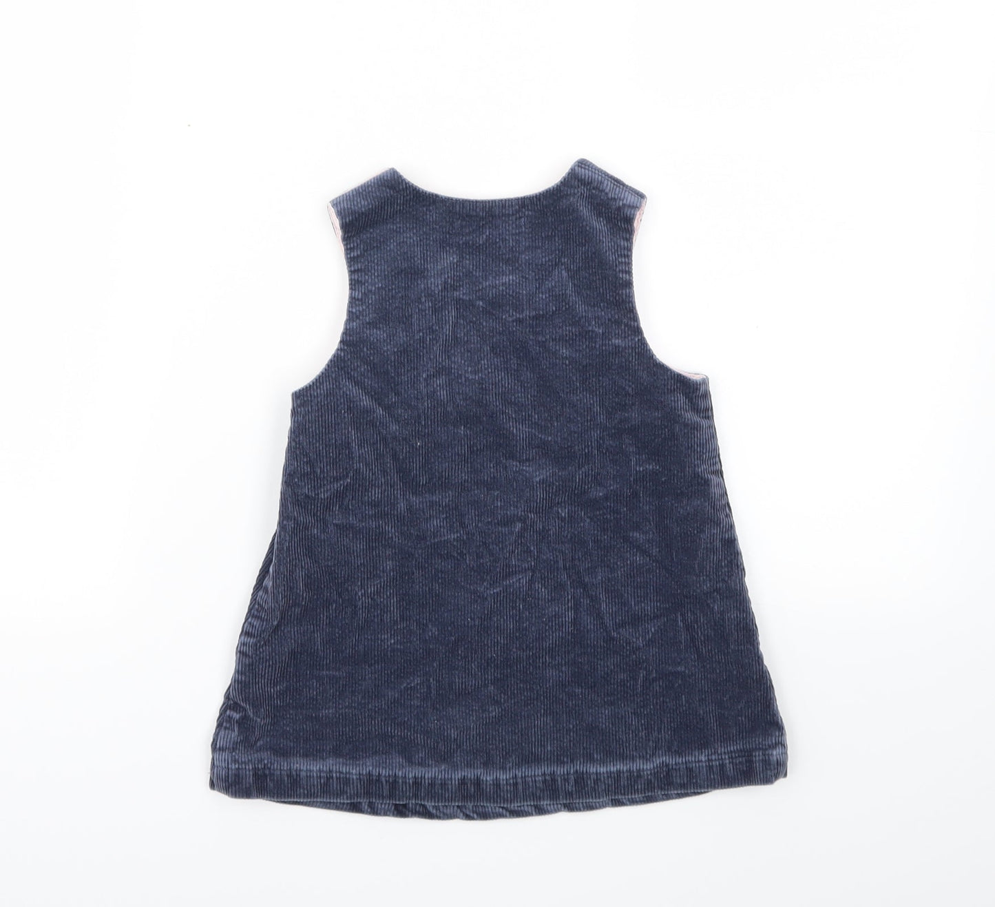 BEL BIMBO Girls Blue Animal Print  A-Line  Size 12-18 Months