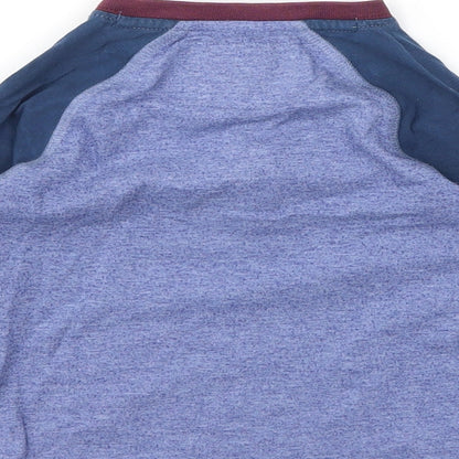 Next  Boys Blue Houndstooth  Basic T-Shirt Size 2 Years
