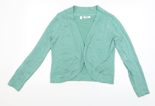 BPC Womens Green   Wrap Jumper Size M