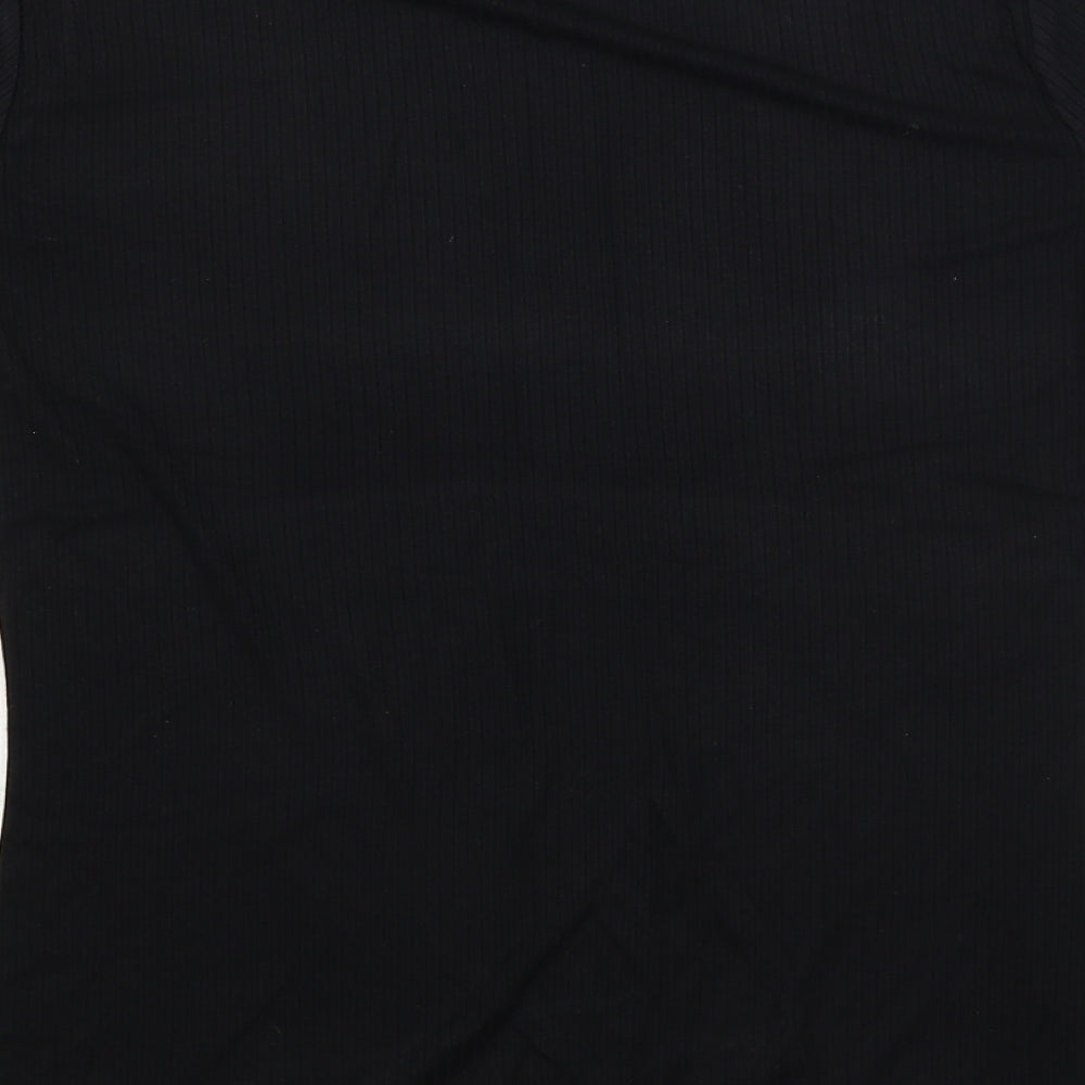 F&F Womens Black   Basic T-Shirt Size 14