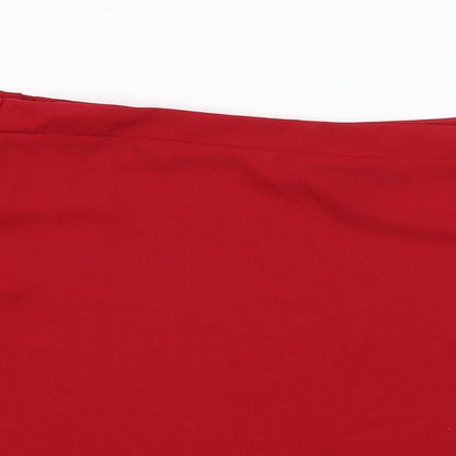 New Look Womens Red   Basic T-Shirt Size 12