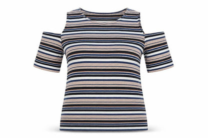 Dorothy Perkins Womens Black Striped  Basic Tank Size 14