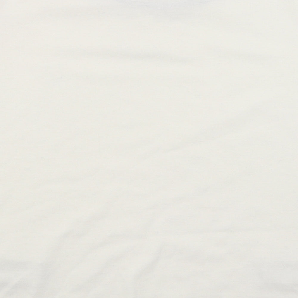 Womens UK Size 16 Dorothy Perkins White Basic T-Shirt