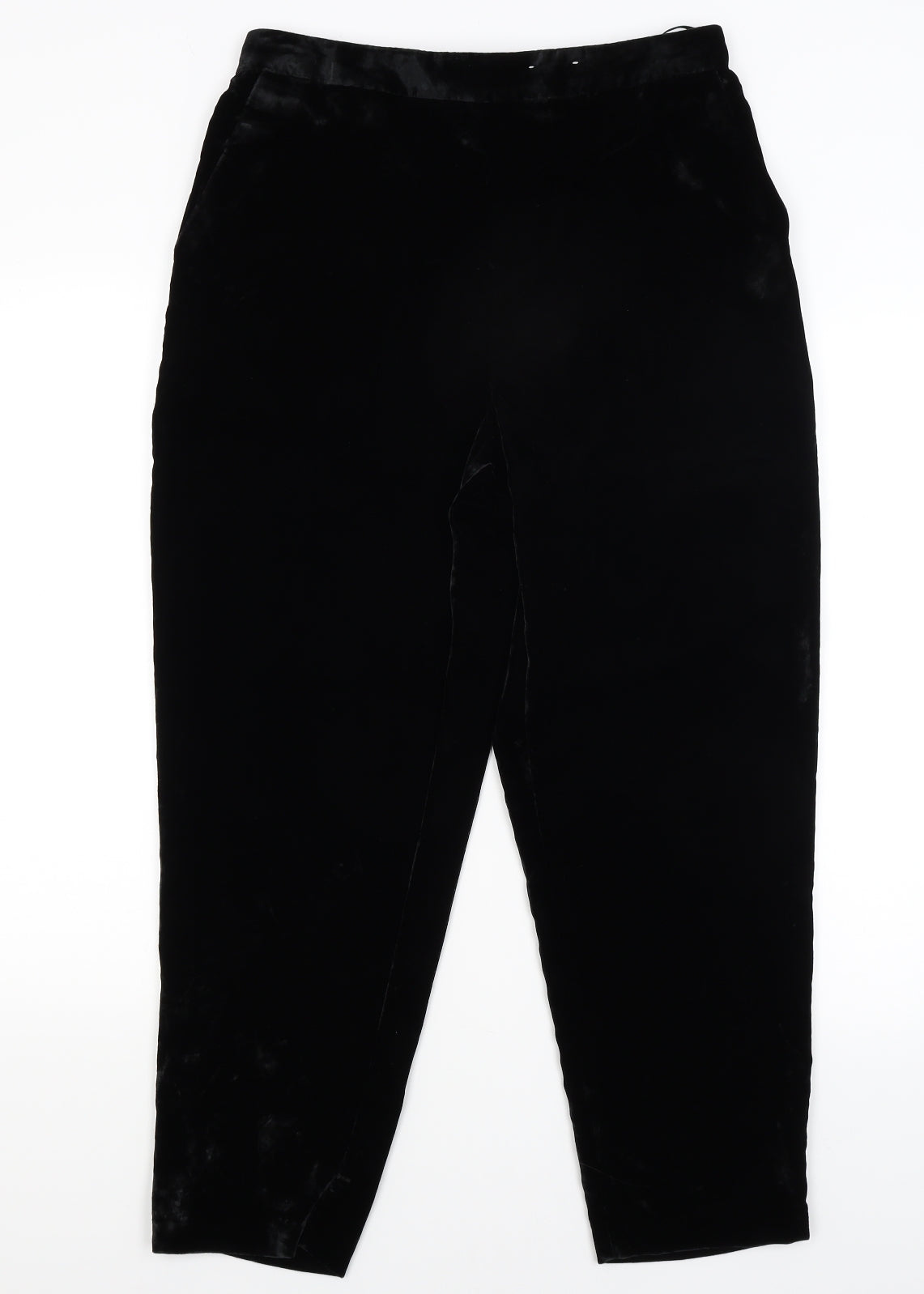 F&F Womens Black   Trousers  Size 14 L25.5 in
