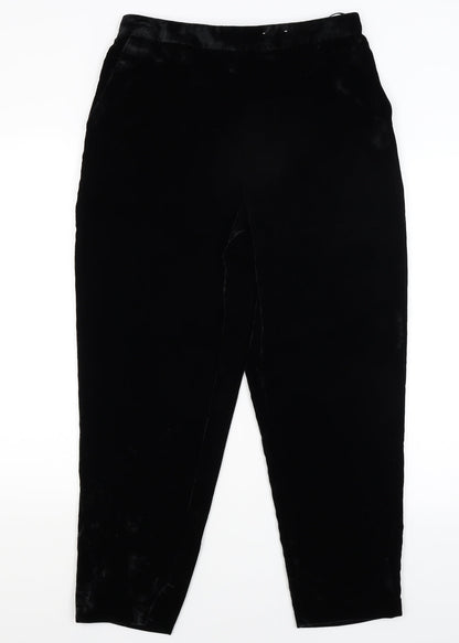 F&F Womens Black   Trousers  Size 14 L25.5 in