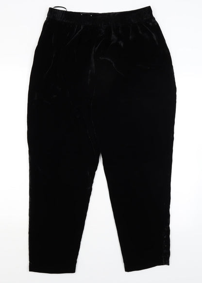 F&F Womens Black   Trousers  Size 14 L25.5 in