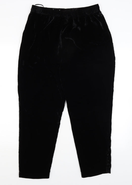 F&F Womens Black   Trousers  Size 14 L25.5 in