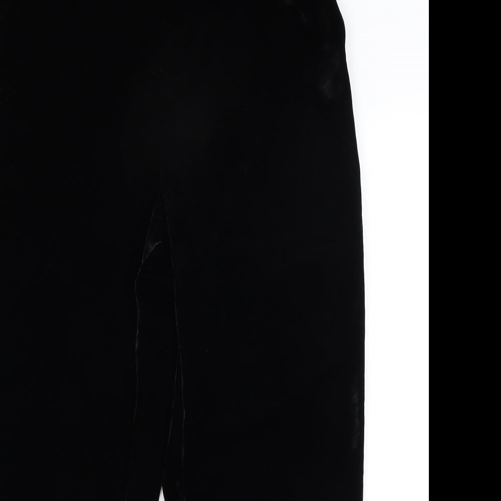 F&F Womens Black   Trousers  Size 14 L25.5 in